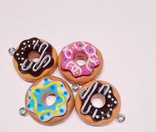 5 Donut charm set