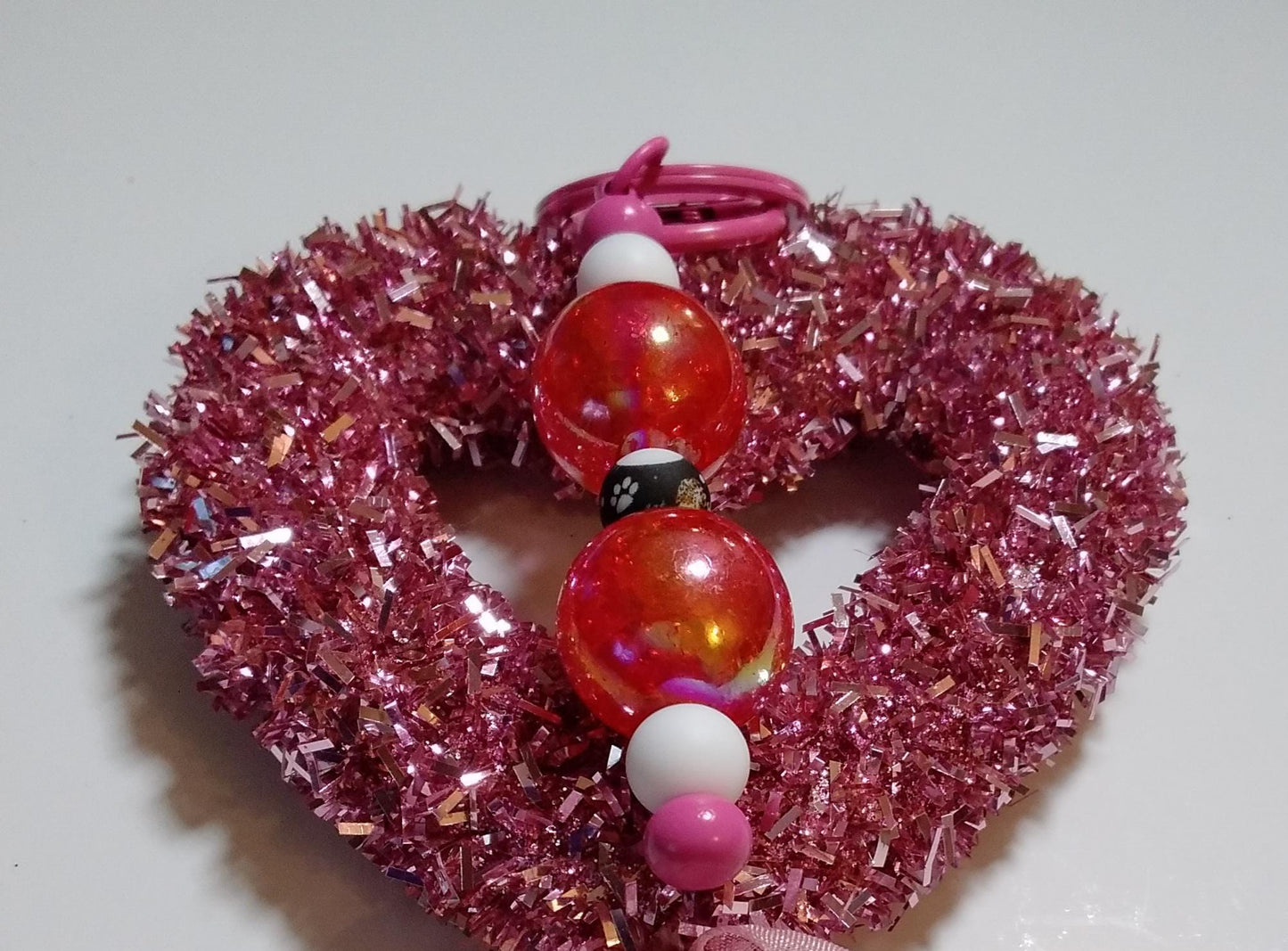VALINETINES DAY Themed Rhinestone Bling Keychains