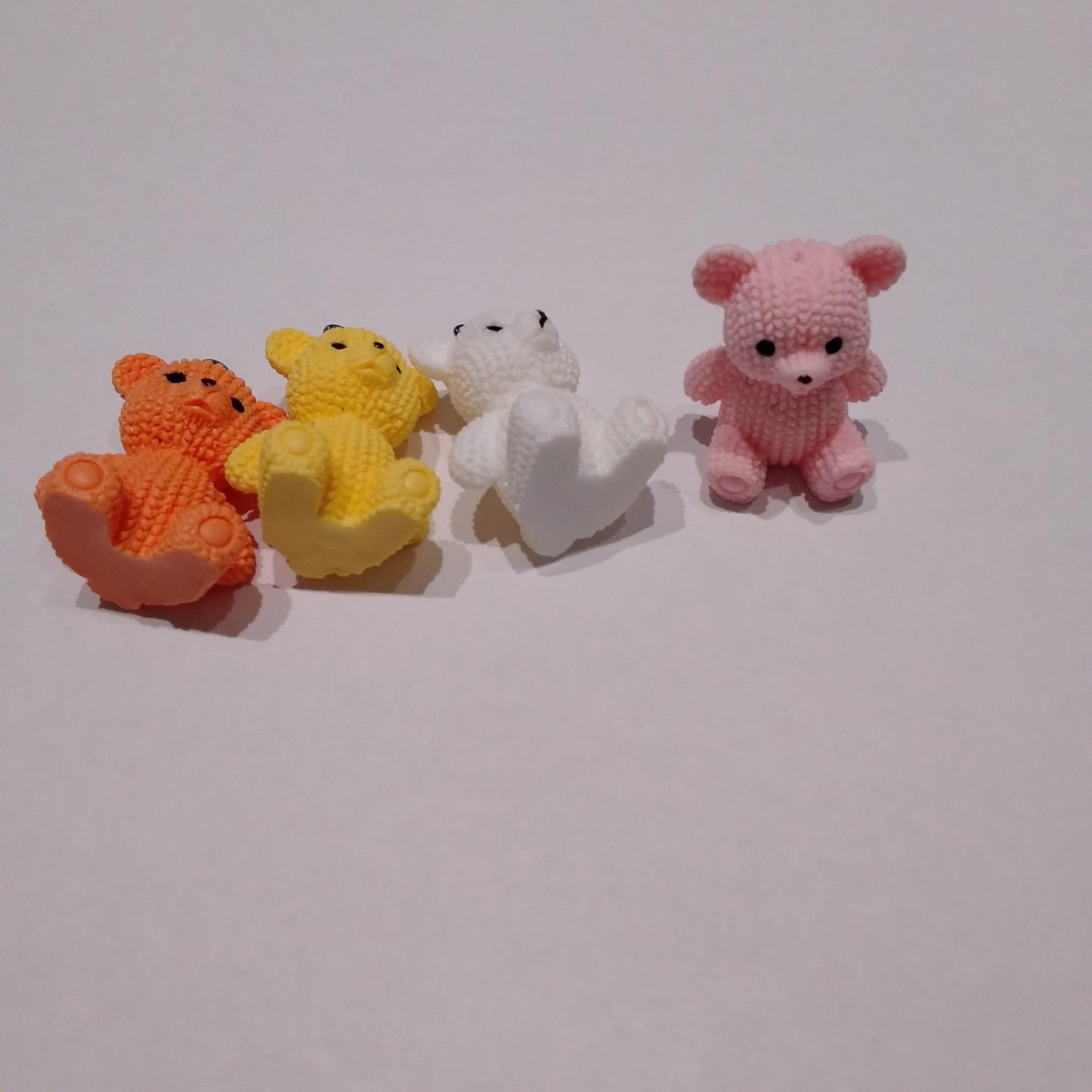 3 piece Orange bear set mixed charms
