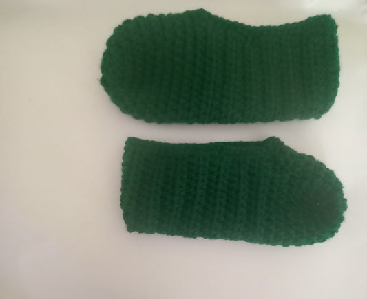Crochet Chucky Mary Jane Slipper Cozy