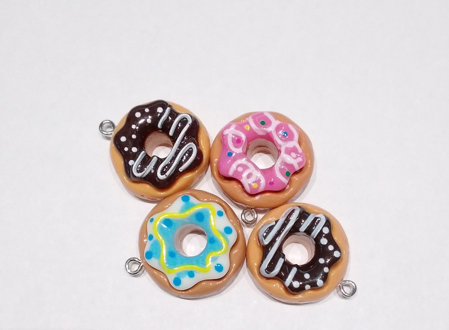 5 Donut charm set