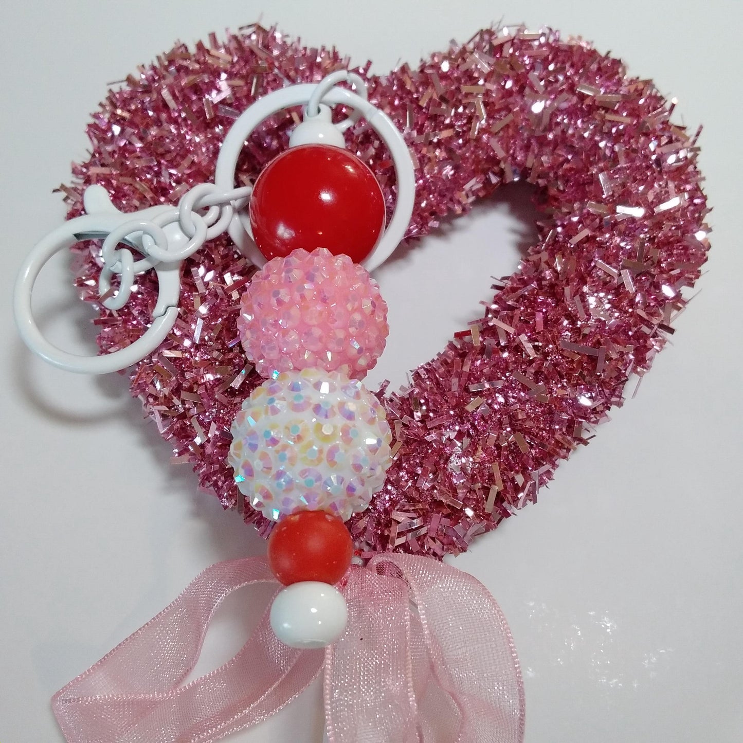 VALINETINES DAY Themed Rhinestone Keychains