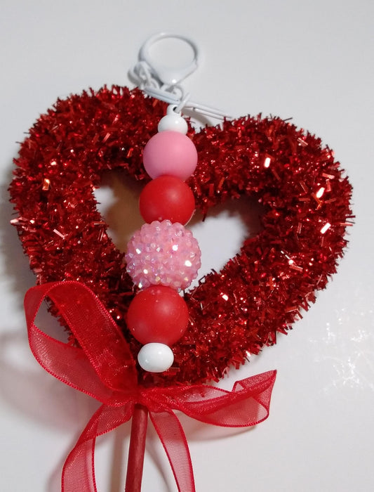 VALINETINES DAY Themed Rhinestone Keychains